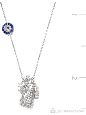 Inure Jewelry 925 Nazarlı Kafkas Kolye | Pt2420001