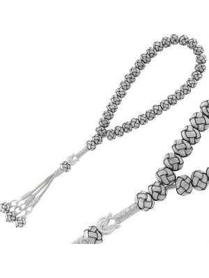 Inure Jewelry El Yapımı Kazaziye Gümüş Tesbih