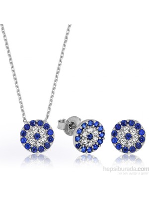 Inure Jewelry Inure Jewelry Silver Gümüş Nazar Boncuğu Set