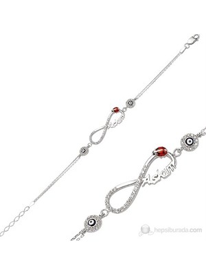 Inure Jewelry Inure Jewelry Nazar Boncuklu Sonsuzluk Aşkım Bileklik