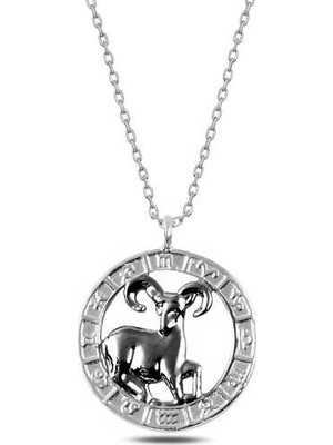 Inure Jewelry ​Gümüş Koç Burcu Kolye