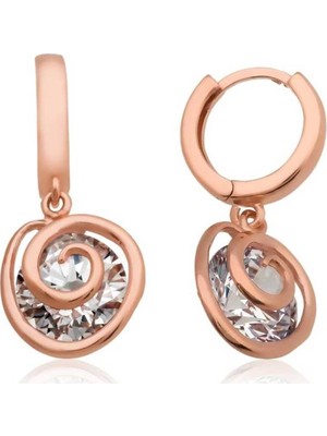 Inure Jewelry Inure Jewelry Gümüş Aşk Döngüsü Küpe
