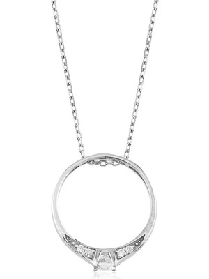 Inure Jewelry Inure Jewelry Gümüş Tektaş Yüzük Kolye