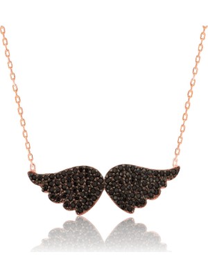 Inure Jewelry Inure Jewelry Gümüş Melek Kanadı Kolye