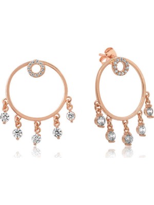 Inure Jewelry Gümüş Halka Bayan Küpe