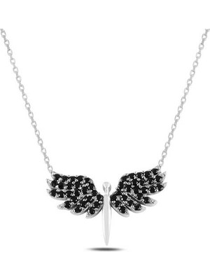Inure Jewelry Gümüş Mikail Meleği Kadın Kolye