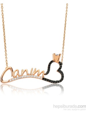 Inure Jewelry Inure Jewelry Gümüş Canım Kalbim Tektaş Kolye