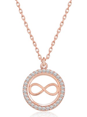 Inure Jewelry Gümüş Minik Sonsuzluk Kadın Kolye