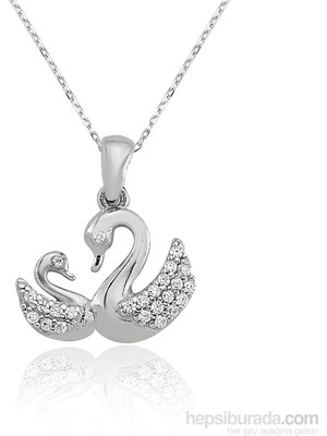 Inure Jewelry Gümüş Kuğu Kolye 432637