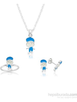 Inure Jewelry Gümüş Pepee Çocuk Set 433227