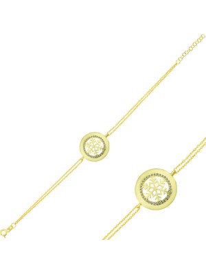 Inure Jewelry Gümüş Kar Tanesi Kadın Bileklik
