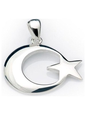 Inure Jewelry Inure Jewelry Ay Yıldız Gümüş Kolye
