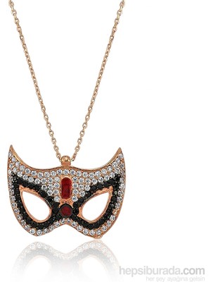 Inure Jewelry Inure Jewelry Gümüş Maske Kolye