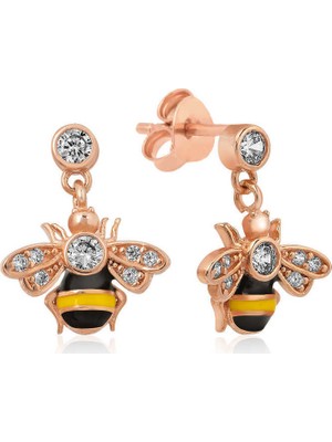 Inure Jewelry ​Gümüş Arı Küpe