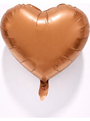 Eng Parti Dünyası Kalp Folyo Balon Karamel 18 Inç