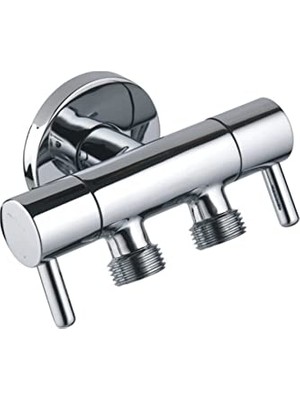 Çift Çıkışlı Dual Lüx Taharet Musluğu