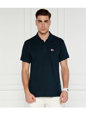 Tommy Erkek Polot-Shirt Pike Kumaş Regularfit