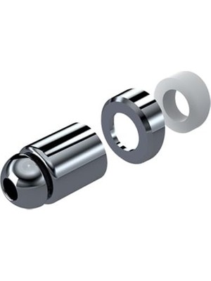 Feyza Yapı Klozet Taharet Çubuğu Ucu Oynar Başlıklı Krom Renk