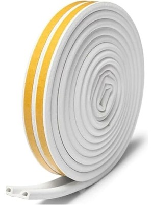 Orret Home Kapı ve Pencere Fitili – 2,80 M x 2 (Toplam 5,6 M) Pimapen Izolasyon Bandı, Soğuk Hava ve Toz Önleyici Yalıtım Fitili, Ses ve Isı Yalıtımı Için Kendinden Yapışkanlı Conta (Beyaz)