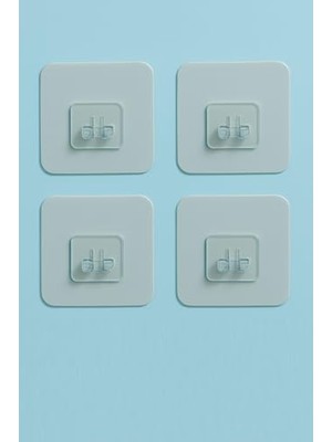 4'lü Banyo Rafı Yapışkanı – Delmeden Şampuanlık ve Banyo Köşelik Montaj Aparatı