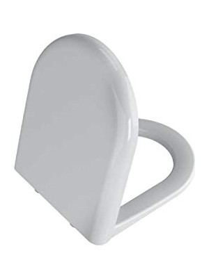 Vitra Zentrum 94-003-009 Yavaş Kapanır Klozet Kapağı, Duroplast, Beyaz