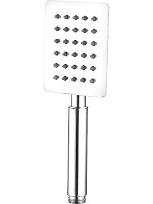 HDY Store Fause 304 Çelik Metal Kare KE104 El Duş Başlığı Estetik Tasarım ve Kolay Temizlik Özelliği