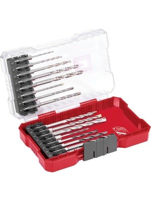 Orijinal Einhell Accessory M-Case Ahşap, Metal ve Beton Delici Uç Seti 16 Parça (E 6.3 Saplı Metal Matkap Uçları, Saklama Kutusu Dahil) - 49108953