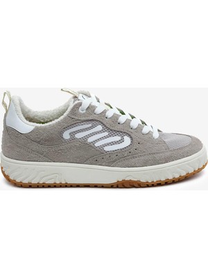 Lab Erkek Gri Hakiki Deri Sneaker Ayakkabı 6Y1CA20320