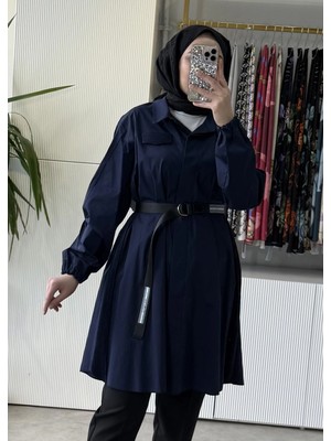 Misswhence 39305 Gömlek Lacivert