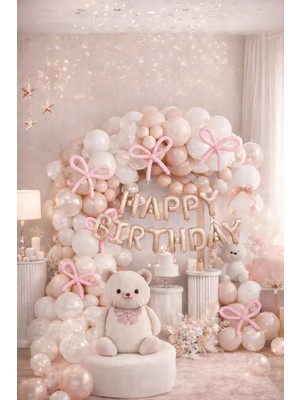 Eng Parti Dünyası 63 Parça Doğum Günü Balon Konsepti - Happy Birthday Seti ENG-B1013