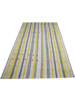 Zehra Abla Halı Yeni El Dokuma Farklı Kemerli Adana Savan Yörük Kilim 7210