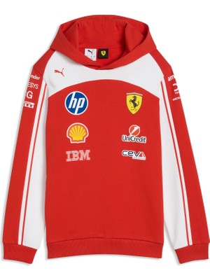Puma Scuderıa Ferrarı Hp Replıca Genç Kapüşonlu Sweatshırt