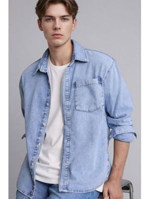 DeFacto Regular Fit Pamuklu Uzun Kollu Gömlek H0215AX26SP