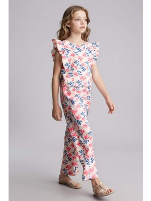 DeFacto Wıde Leg Pantolon Kız ÇOCUK H1510A826SM