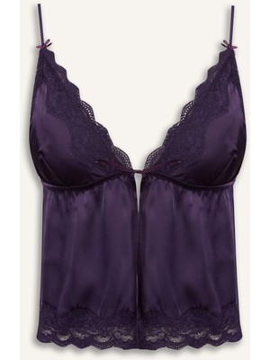 DeFacto Dantelli Saten ÜST H1352AX26SM