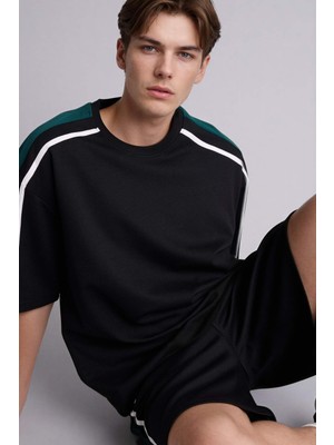 DeFacto Loose Fit Kısa Kollu Tişört G6484AX26SM