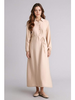 DeFacto Gömlek Yaka Uzun Kollu ELBISE H0193AX26SP