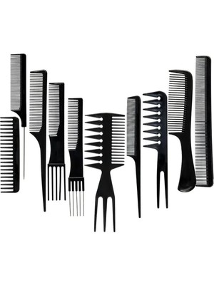 Esranın Dünyası Profesyonel Kuaför Tarak Seti - 10'lu