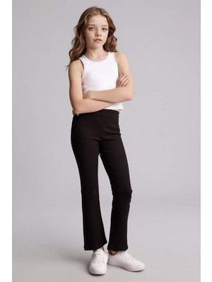 DeFacto Standart Boy Krinkıl Tayt Kız Çocuk H7162A826SP
