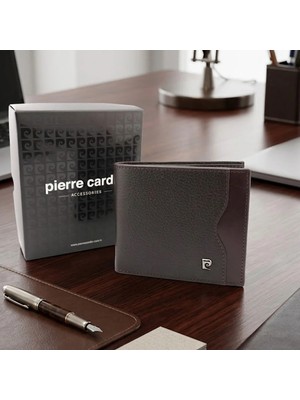 Pierre Cardin Flother Bozuk Para Bölmeli Logolu Erkek Cüzdan 12662