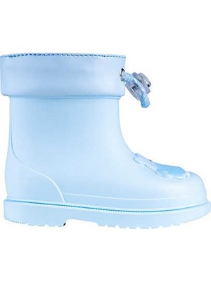 Igor W10214-006 Çocuk Bot Açık Mavi Su Geçirmez Tekstil Malzeme Kışlık Günlük Kullanım