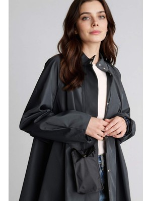 DeFacto Loose Fıt Paraşüt TRENÇKOT H2394AX26SP