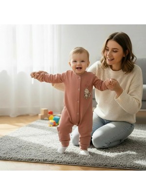 Ürünya Unisex Pamuklu Bebek Tulum
