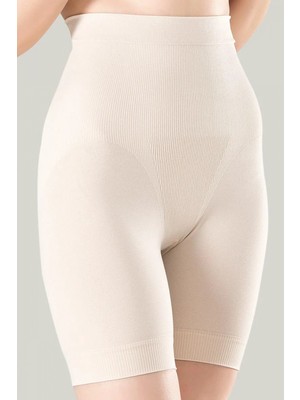 Pileli Store Pilelistore Paçalı Çift Kat Ten Korse