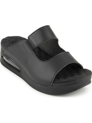 Muya , 35201-BESO , Anatomik Air Tabanlı Topuk Dikeni Günlük Şık Ultra Rahat Kadın Terlik