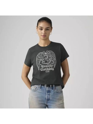 Levi's Levis Basic Siyah Kadın T-Shirt 005GV-0009