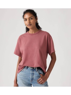 Levi's Levis Basic Kırmızı Kadın T-Shirt 005IX-0002