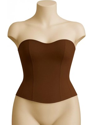 Pileli Store Pilelistore Kahverengi Mı Emay 9155 Terletici Korse Büstiyer