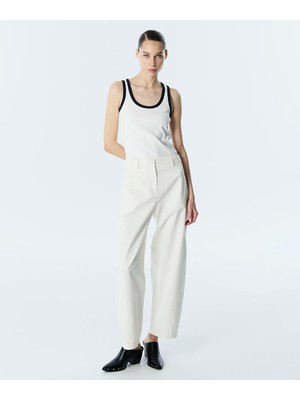 Twist Yüksek Bel Barrel Fit Pantolon TS1260003235018