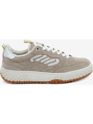Lab Kadın Kum Hakiki Deri Sneaker Ayakkabı 6Y2CA45331